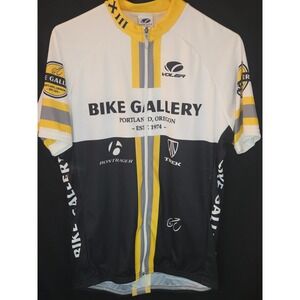 Voler Bike Gallery Cycling‎ Jersey Mens XL Bicycle Portland Oregon Trek